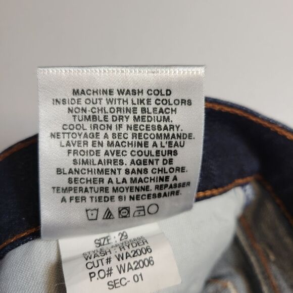 Joe's Jeans Provocateur Ryder Wash Bootcut Jeans 32" Inseam Women's Size W29 - Picture 8 of 11